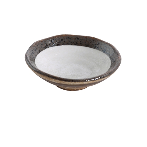 Yanco China RO-4003 Rockeye Glazed Porcelain 1.5 oz. 3.5" dia. Sauce Dish- 4 Doz