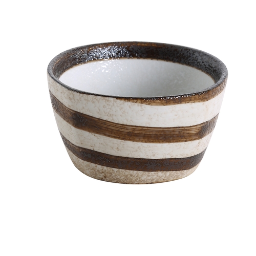 Yanco China RO-505 Rockeye Glazed Porcelain 12 oz. 4.5" dia. Soup Crock - 3 Doz