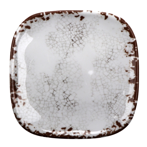 GET SCS-4-FM French Mill Melamine 4" Square Side Dish - 4 Doz