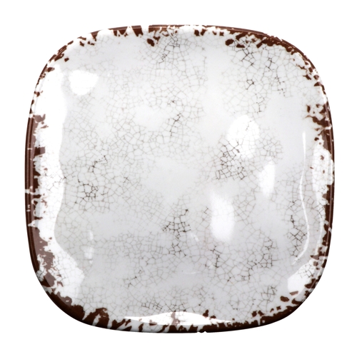 GET SCS-6-FM French Mill Melamine 6" Square Side Dish - 2 Doz