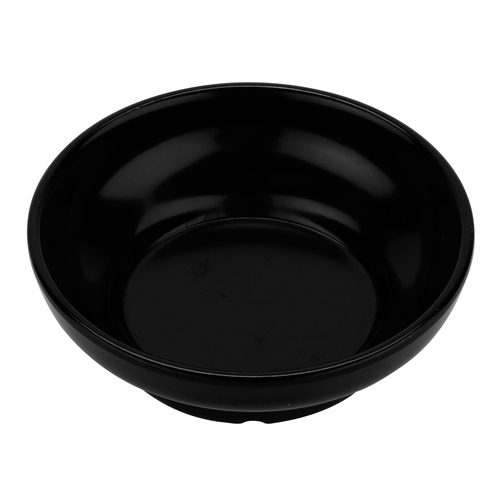 GET SD-05-BK Viva Mexico Black Melamine 5 oz. 4" dia. Salsa Dish - 4 Doz