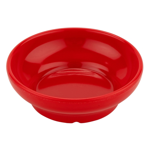 GET SD-05-R Viva Mexico Red Melamine 5 oz. 4" dia. Salsa Dish - 4 Doz