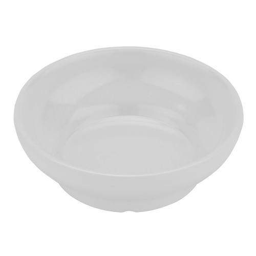 GET SD-05-W Viva Mexico White Melamine 5 oz. 4" dia. Salsa Dish - 4 Doz