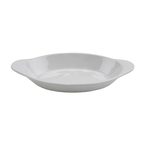 GET SD-08-AM-W Arctic Mill 10 oz. 9.4" x 5.4" Oval Side Dish - 2 Doz
