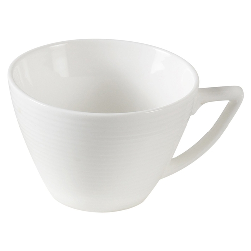 Yanco China SH-001 Shanghai Bone White Porcelain 7 oz. 3.8" dia. Coffee Cup