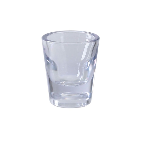 Yanco China SM-01-S Stemware Clear Plastic 1 oz. 2" dia. Shot Glass - 2 Doz