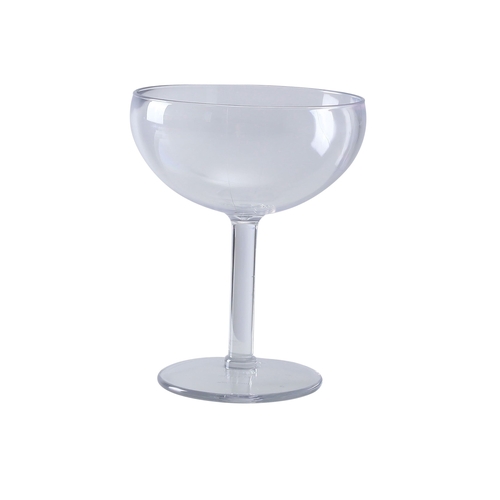 Yanco China SM-16-MG Stemware Clear Plastic 16 oz. 4.75" dia. Margarita Glass