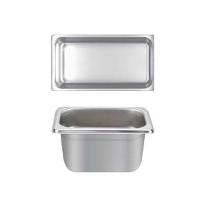 Thunder Group STPA4134 1/3 Size Stainless Steel Steam Table Pan - 4" Deep
