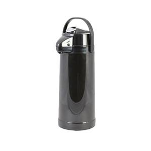 Thunder Group APLG022 2.2 Liter Plastic Glass Lined Airpot w/ Black Lever Top