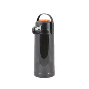 Thunder Group APPG025D 2.5 Liter Glass Lined Orange Lever Top Airpot