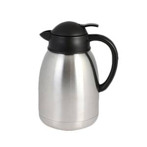 Thunder Group ASCS019 64 oz Stainless Insulated Coffee Server w/ Push Button Top