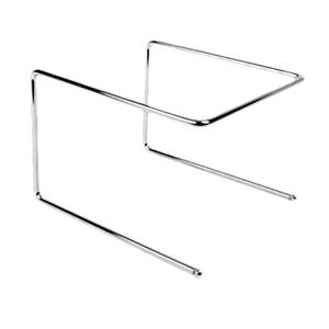 Thunder Group CRPTS997 9-1/2" x 9" x 6-1/2" Chrome Plated Wire Pizza Tray Stand