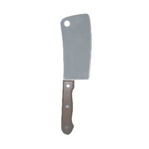 Thunder Group OW189 6" Blade Stainless Steel Asian Cleaver