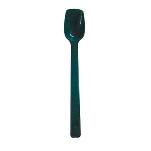 Thunder Group PLBS010GR 3/4 oz Green Polycarbonate Solid Buffet Spoon - 1 Doz
