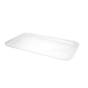 Thunder Group PLDCT001 20-1/4" x 13-1/4" Clear Acrylic Pastry Display Tray