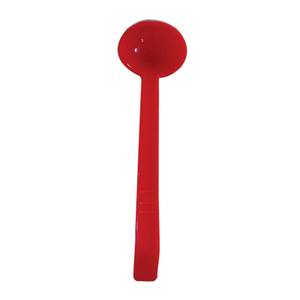Thunder Group PLOP009RD 3/4 oz Red Polycarbonate One Piece Ladle