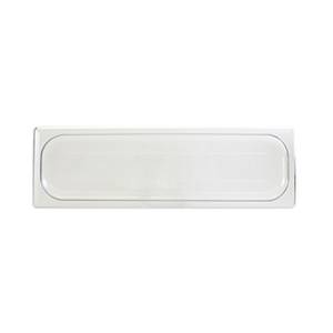 Thunder Group PLPA7120LC 1/2 Size Clear Polycarbonate Solid Food Pan Cover