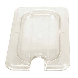 Thunder Group PLPA7190CS 1/9 Size Notched Food Pan Cover - Clear