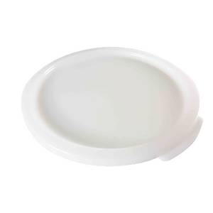 Thunder Group PLRFC0608PP Round Food Storage Container Cover -White (Fits 6 & 8 Quart)