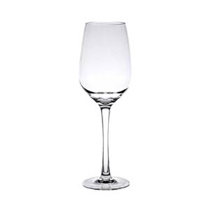 Thunder Group PLTHWG014RC 14 oz Clear Polycarbonate Red Wine Glass