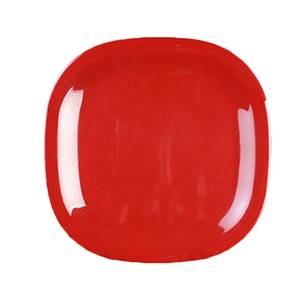 Thunder Group PS3014RD 14" Passion Red Melamine Square Plate