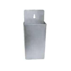Thunder Group SLCCA13 5-3/4" x 10" Wall Mounted Stainless Steel Bottle Cap Catcher