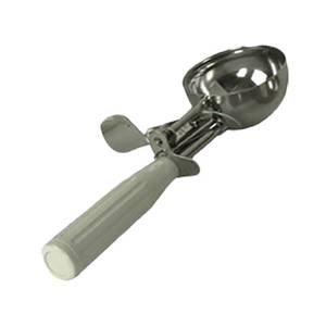 Thunder Group SLDS010 3-1/4 oz Stainless Steel #10 Ivory Handle Disher
