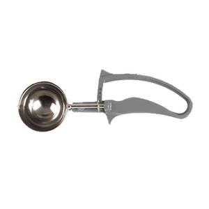 Thunder Group SLDS208G 4 oz Stainless Steel Round Bowl Disher - Grey - Size 8