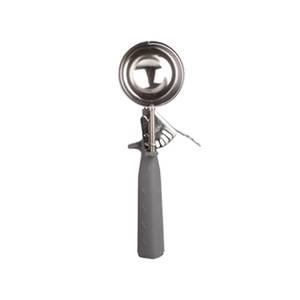 Thunder Group SLDS208P Stainless Steel Round Disher - Grey - Size 8