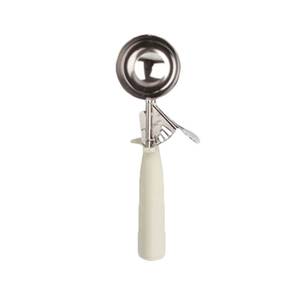 Thunder Group SLDS210P 3-1/4 oz Stainless Steel Round Disher - Ivory - Size 10
