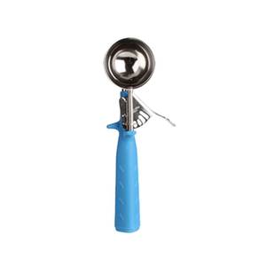 Thunder Group SLDS216P 2 oz Stainless Steel Round Disher - Blue - Size 16