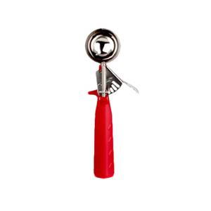 Thunder Group SLDS224P Size 24 Red 1-1/3 oz Stainless Steel Round Bowl Disher