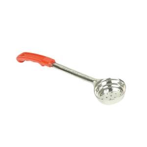 Thunder Group SLLD102PA 2 oz Stainless Steel Perf. Red Handle Portion Controller