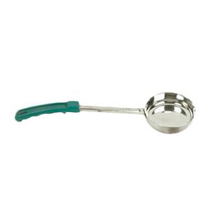 Thunder Group SLLD006 6 oz Stainless Steel Solid Green Handle Portion Controller