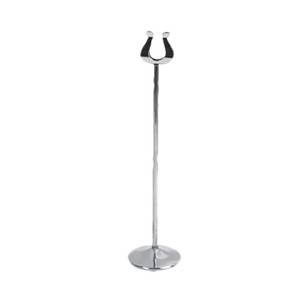 Thunder Group SLMH018 18" Tall Stainless Steel Harp Style Table Card Stand - 1 Doz