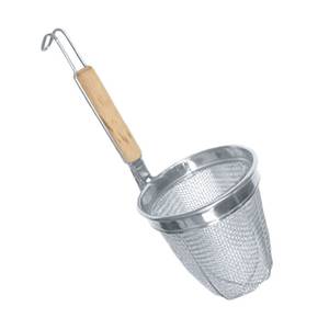 Thunder Group SLNS002 5-3/4"x5-1/2" Stainless Steel Mesh Wire Noodle Skimmer