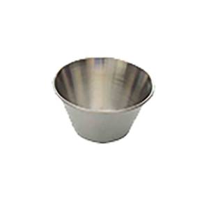 Thunder Group SLSA003 3 oz Stainless Steel Round Sauce Cup