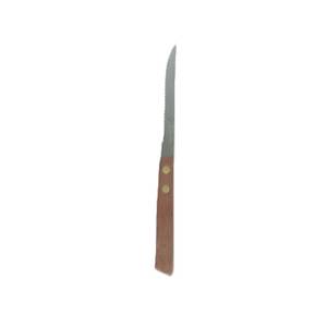 Thunder Group SLSK017 4-1/4" Pointed Tip Serrated Steak Knife - 1 Doz