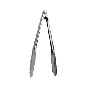 Thunder Group SLTHUT107 7" Heavy Duty Stainless Steel Utility Tongs