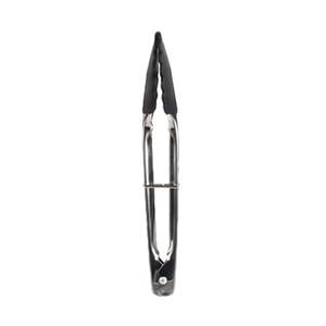 Thunder Group SLTHUT507 7"L Stainless Steel Utility Tongs w/ Locking Ring