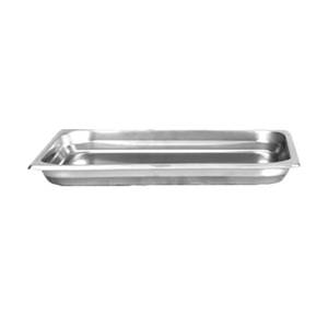 Thunder Group STPA2121 1/2 Size 22 Gauge Stainless Steel Steam Table Pan - 1-1/4" D
