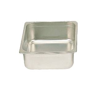 Thunder Group STPA2124 1/2 Size 22 Gauge Stainless Steel Steam Table Pan - 4" Deep