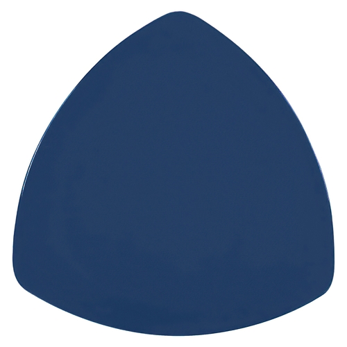 GET TP-12-PB Diamond Peacock Blue Melamine 12" Triangle Plate - 1 Doz