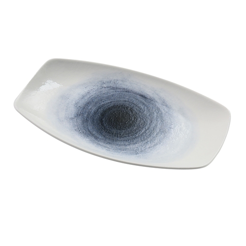 Yanco China UN-213 Universe China 13.25" x 7.5" Rectangular Plate - 1 Doz