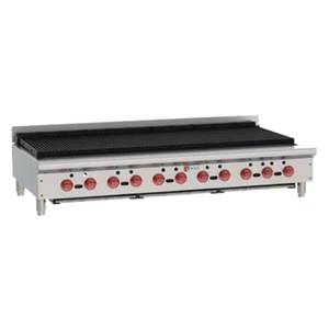 Wolf Commercial ACB60 62-1/8" W Countertop Achiever Charbroiler w/ (11) Burners