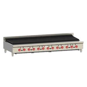 Wolf Commercial ACB72 72-1/2" W Countertop Achiever Charbroiler w/ (13) Burners