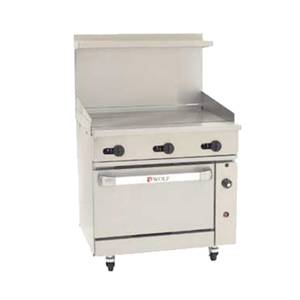 Wolf Commercial C36C-36GT 36" Gas Challenger XL Restaurant Range w/ thermo controls