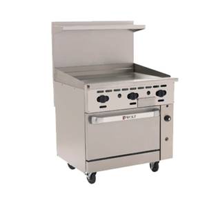 Wolf Commercial C36S-36GT 36" Gas Challenger XL Restaurant Range w/ thermo controls