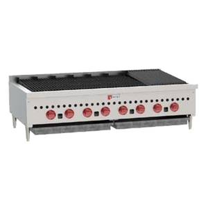 Wolf Commercial SCB47 46-3/4" WCountertop Charbroiler w/ (4) 14,500 BTU burners