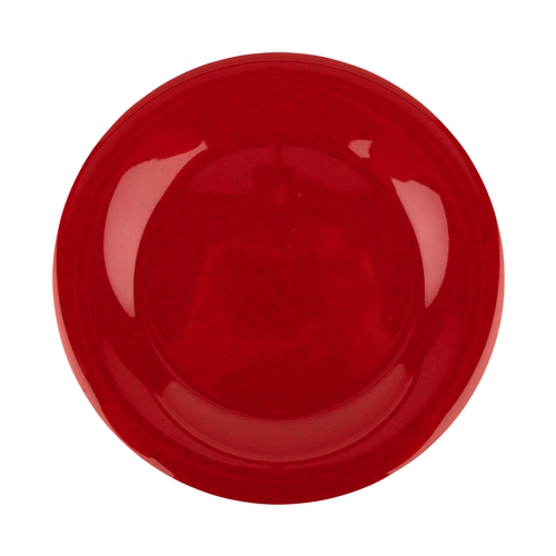 GET WP-7-RSP Red Sensation Melamine 7.5" dia. Wide Rim Plate - 4 Doz